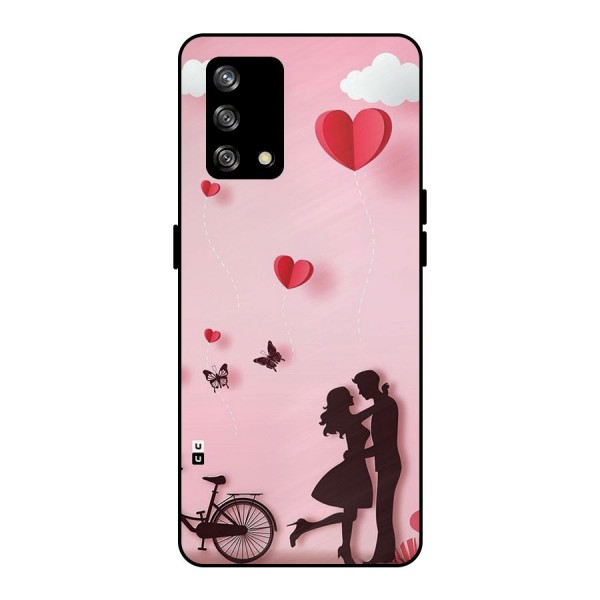 True Love Metal Back Case for Oppo F19