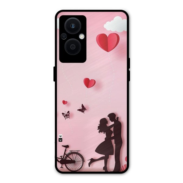 True Love Metal Back Case for Oppo F21s Pro 5G