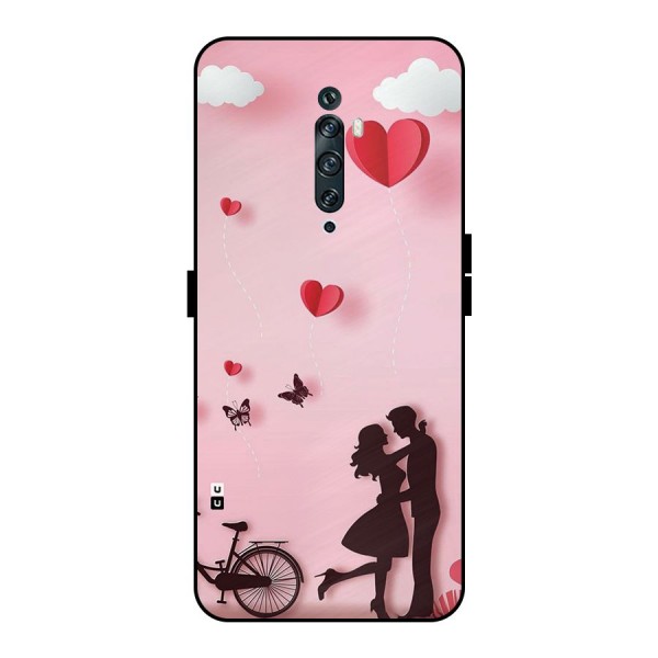 True Love Metal Back Case for Oppo Reno2 F