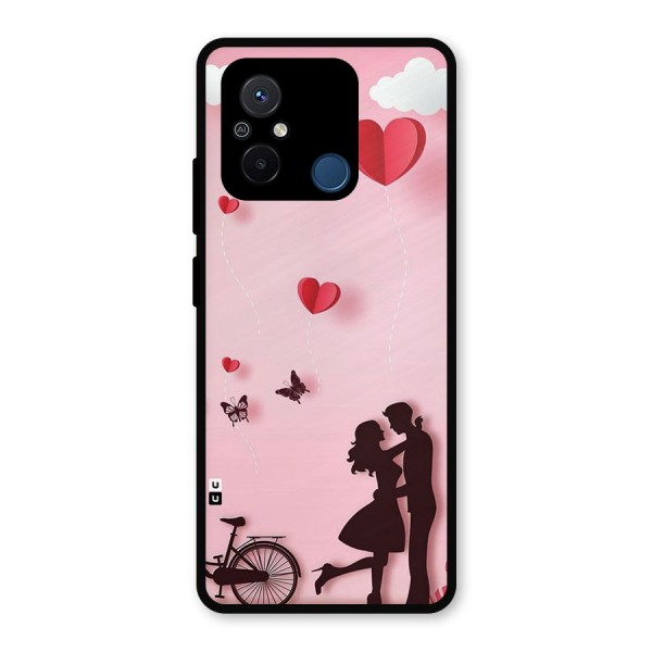 True Love Metal Back Case for Poco C55