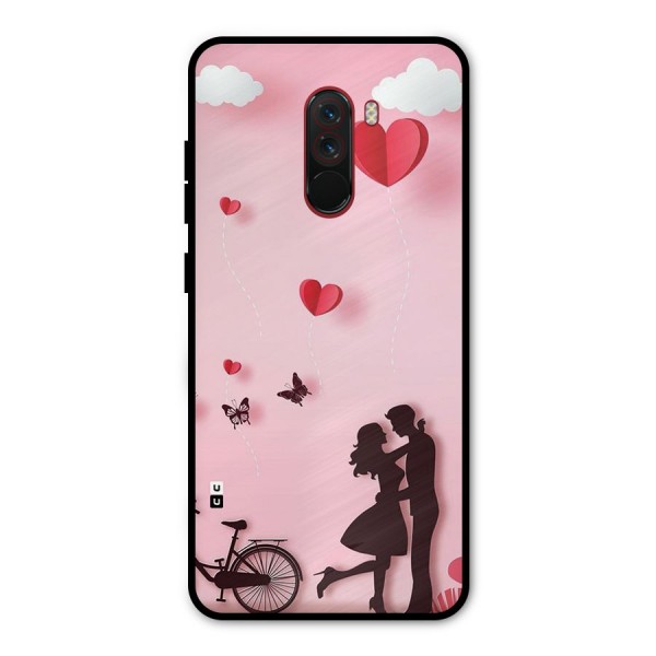 True Love Metal Back Case for Poco F1