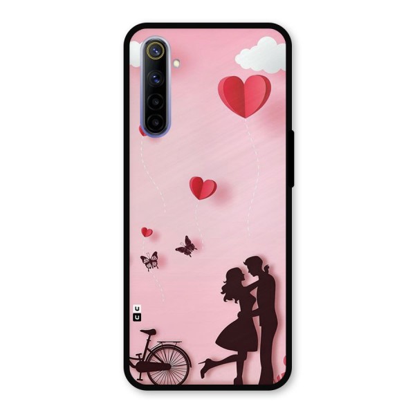 True Love Metal Back Case for Realme 6