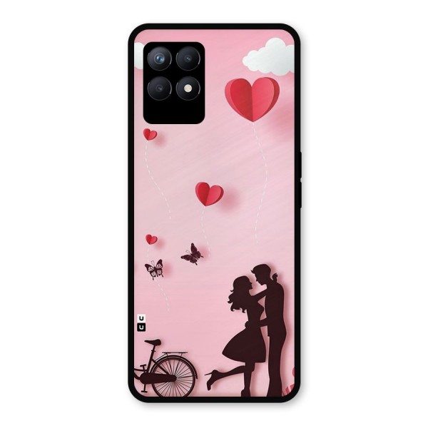 True Love Metal Back Case for Realme 8i