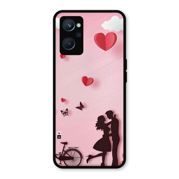 True Love Metal Back Case for Realme 9i