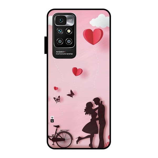 True Love Metal Back Case for Redmi 10 Prime