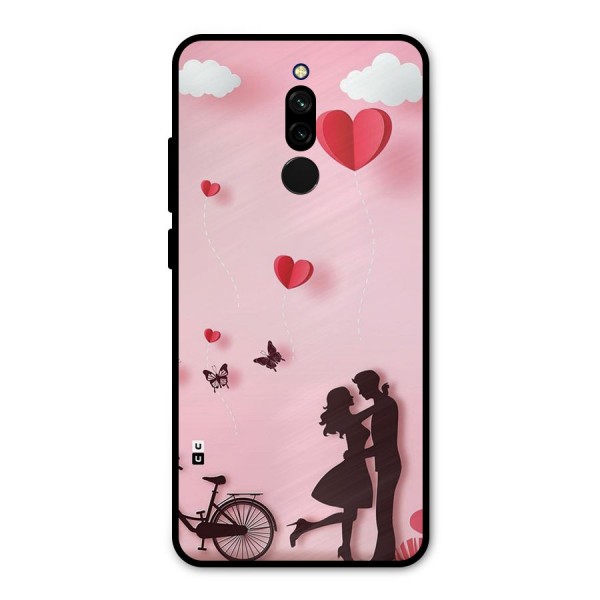 True Love Metal Back Case for Redmi 8