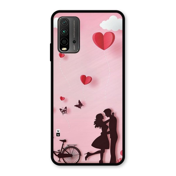 True Love Metal Back Case for Redmi 9 Power