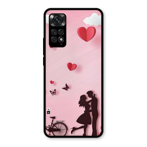 True Love Metal Back Case for Redmi Note 11