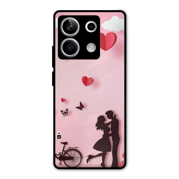 True Love Metal Back Case for Redmi Note 13 5G