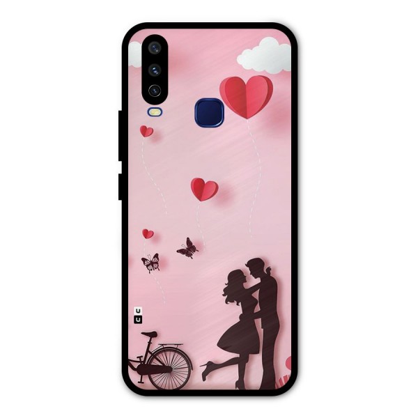 True Love Metal Back Case for Vivo U10