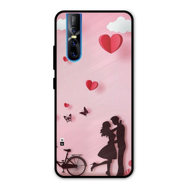 True Love Metal Back Case for Vivo V15 Pro