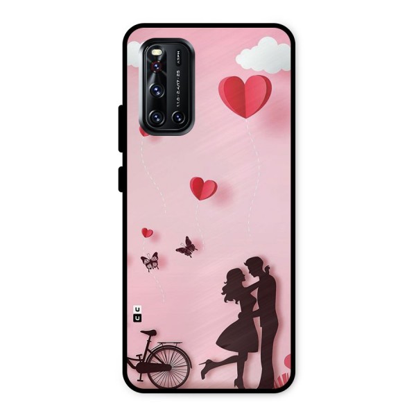 True Love Metal Back Case for Vivo V19