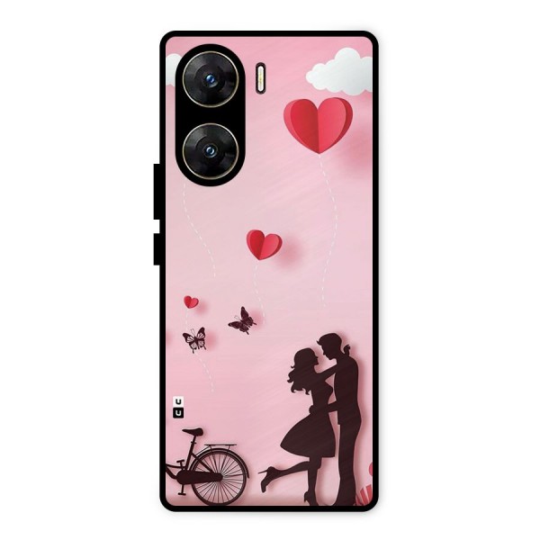 True Love Metal Back Case for Vivo V29e