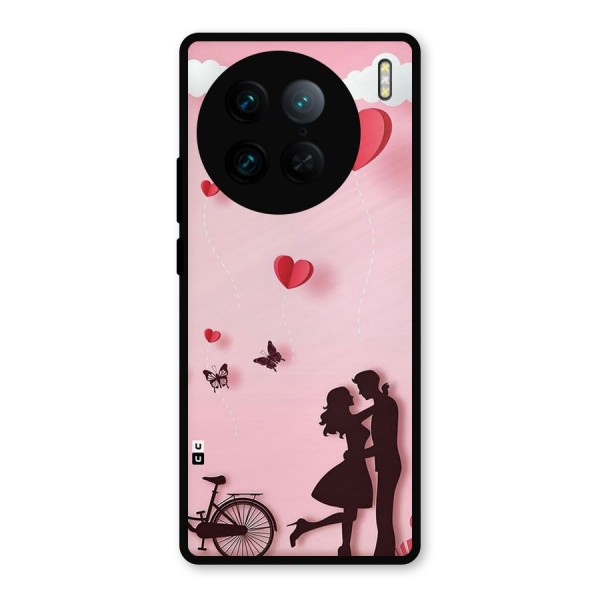 True Love Metal Back Case for Vivo X90 Pro