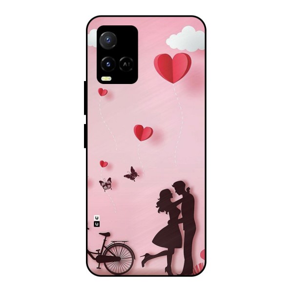 True Love Metal Back Case for Vivo Y21