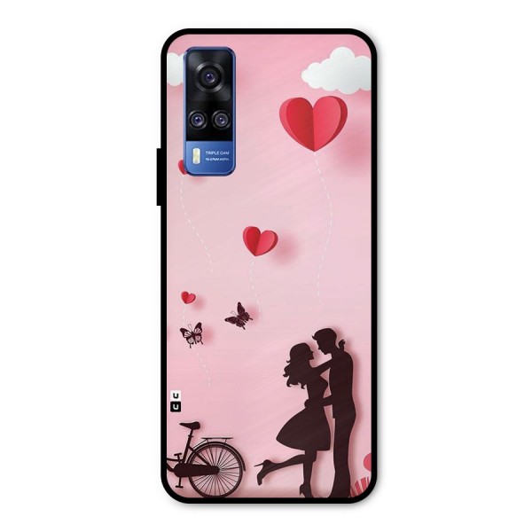 True Love Metal Back Case for Vivo Y31