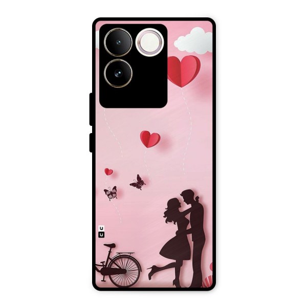 True Love Metal Back Case for iQOO Z7 Pro