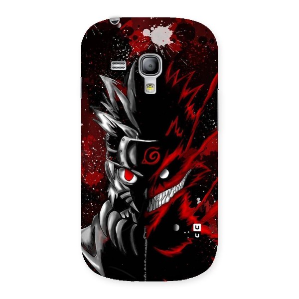 Two Face Naruto Back Case for Galaxy S3 Mini