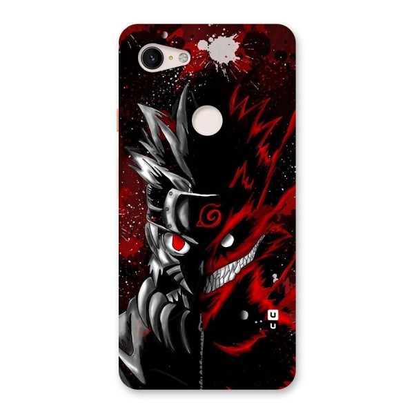 Two Face Naruto Back Case for Google Pixel 3 XL