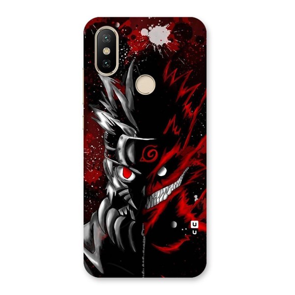 Two Face Naruto Back Case for Mi A2