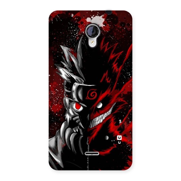 Two Face Naruto Back Case for Micromax Unite 2 A106