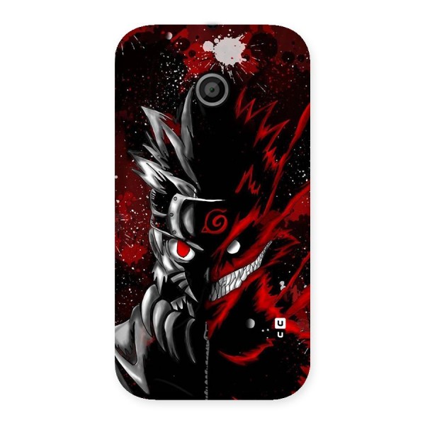 Two Face Naruto Back Case for Moto E