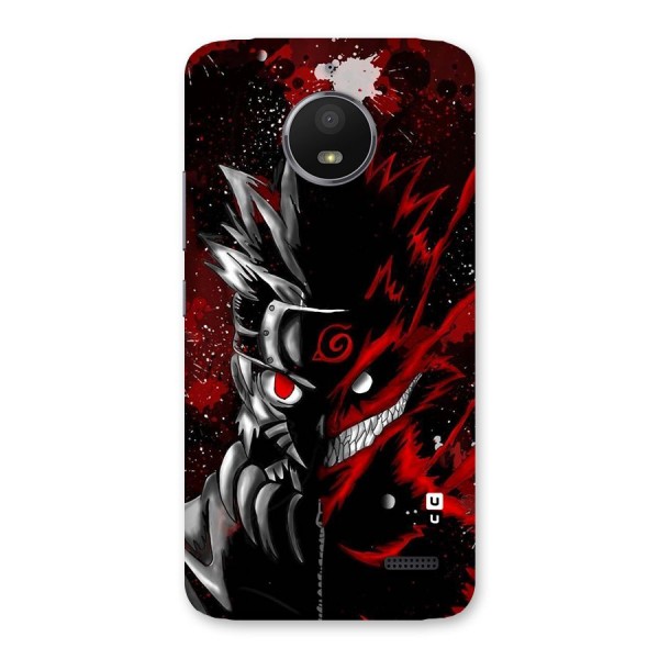 Two Face Naruto Back Case for Moto E4