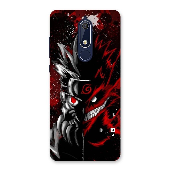 Two Face Naruto Back Case for Nokia 5.1