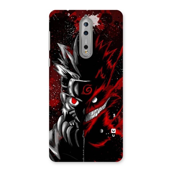 Two Face Naruto Back Case for Nokia 8