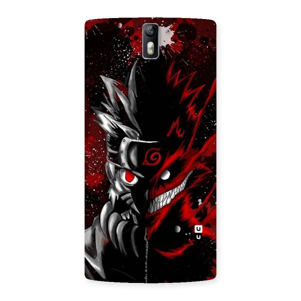 Two Face Naruto Back Case for One Plus One