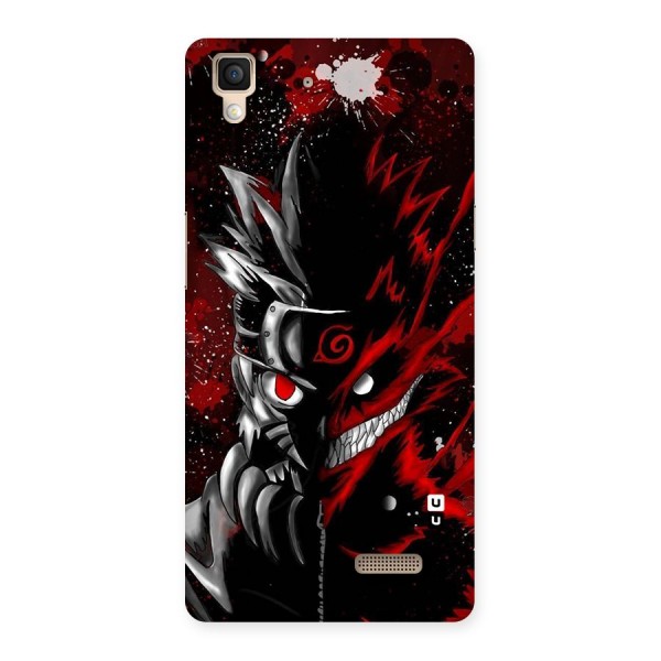 Two Face Naruto Back Case for Oppo R7