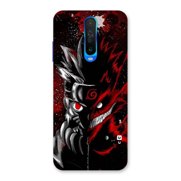 Two Face Naruto Back Case for Poco X2