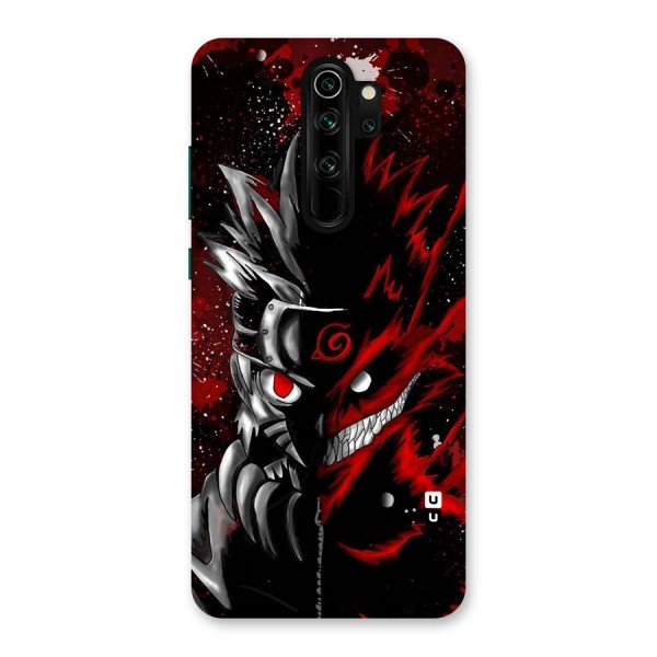 Two Face Naruto Back Case for Redmi Note 8 Pro