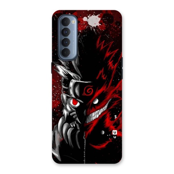 Two Face Naruto Back Case for Reno4 Pro