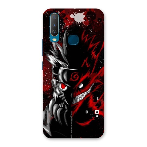 Two Face Naruto Back Case for Vivo Y15