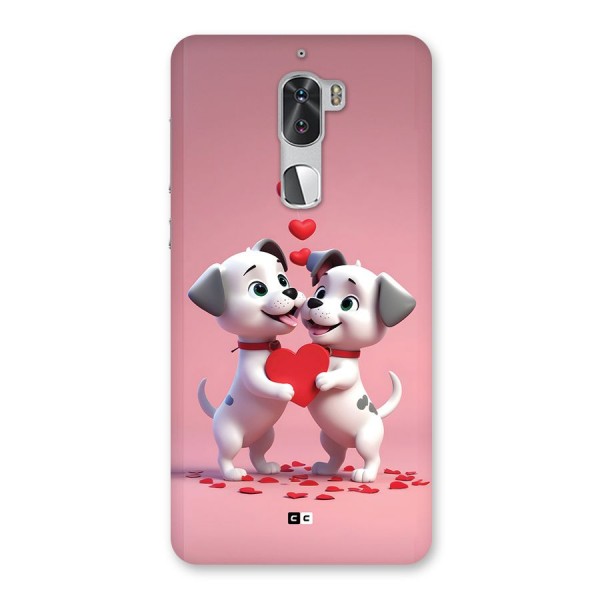 Two Puppies Together Back Case for Coolpad Cool 1