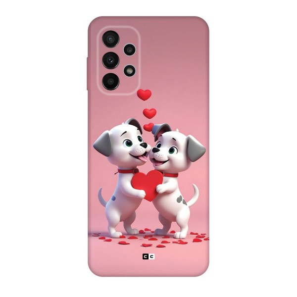 Two Puppies Together Back Case for Galaxy A23