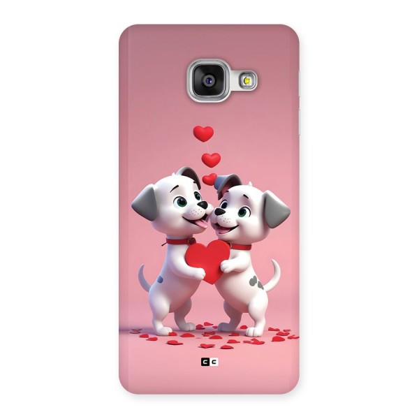 Two Puppies Together Back Case for Galaxy A3 (2016)