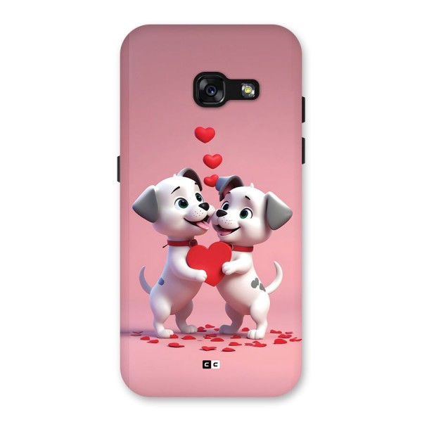 Two Puppies Together Back Case for Galaxy A3 (2017)