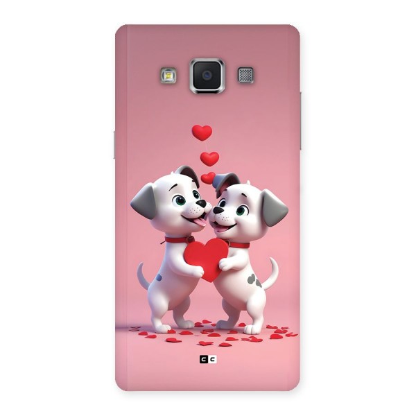 Two Puppies Together Back Case for Galaxy A5