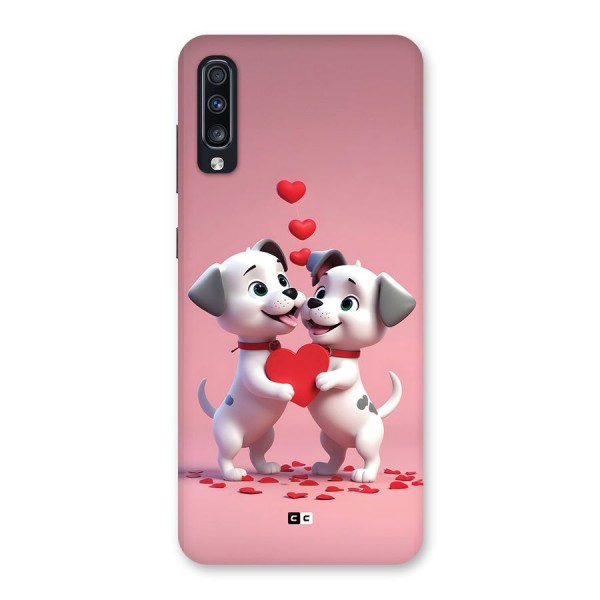 Two Puppies Together Back Case for Galaxy A70