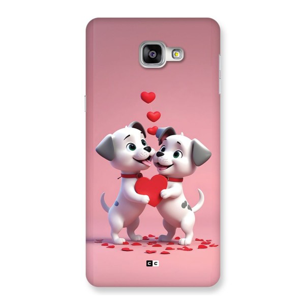 Two Puppies Together Back Case for Galaxy A9