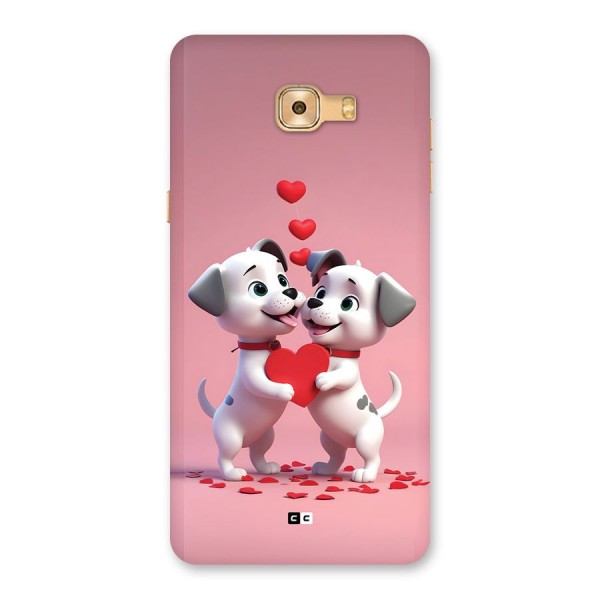 Two Puppies Together Back Case for Galaxy C9 Pro