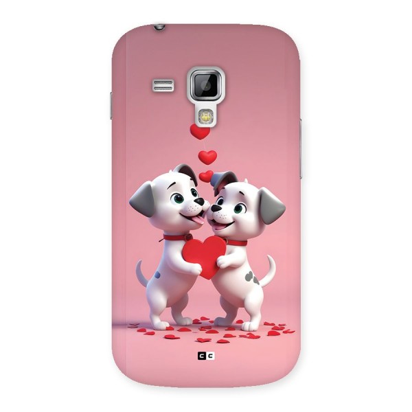 Two Puppies Together Back Case for Galaxy S Duos