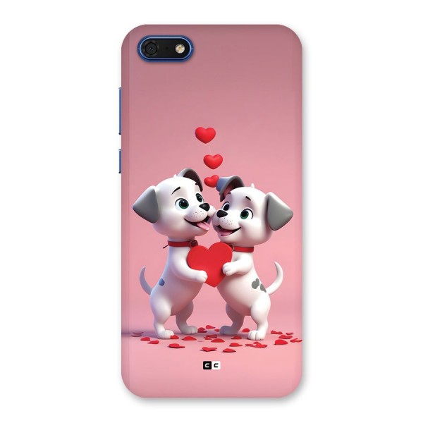 Two Puppies Together Back Case for Honor 7s