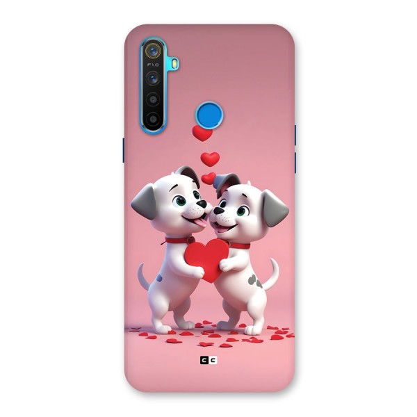 Two Puppies Together Back Case for Realme 5s