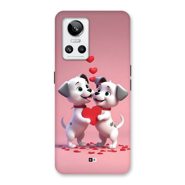 Two Puppies Together Back Case for Realme GT Neo 3