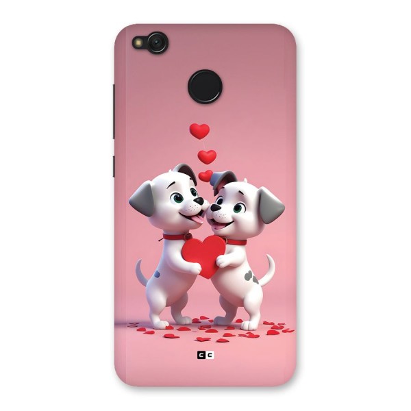 Two Puppies Together Back Case for Redmi 4