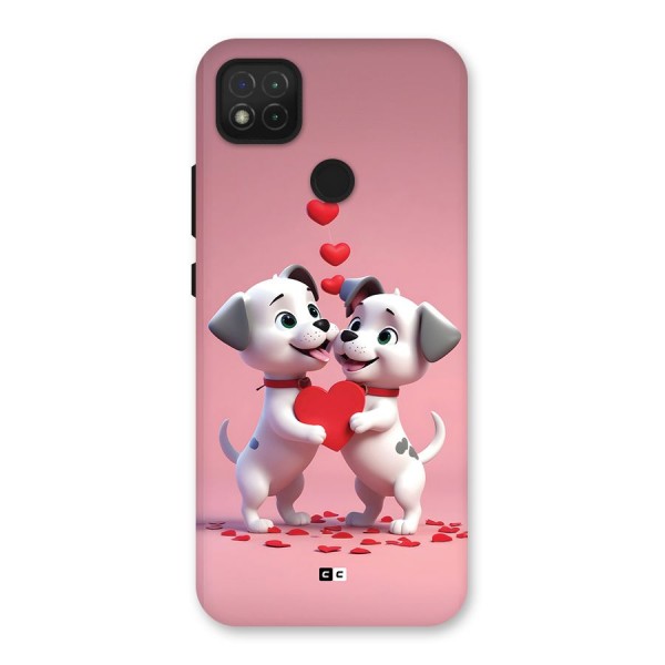 Two Puppies Together Back Case for Redmi 9 Activ