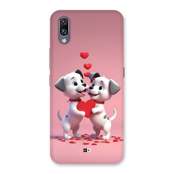 Two Puppies Together Back Case for Vivo NEX